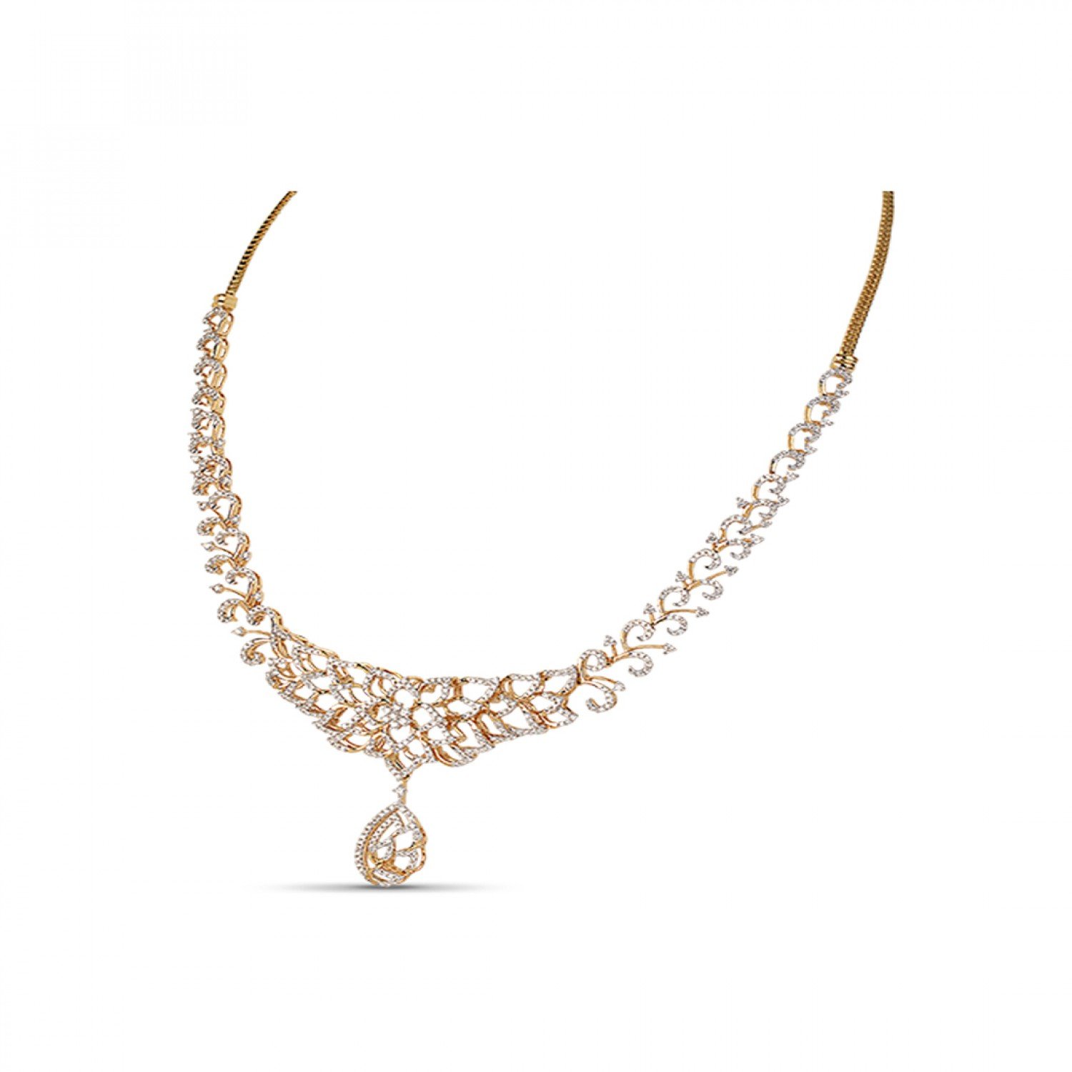 Agile Diamond Necklace