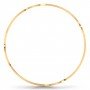 Scintillating Anja Gold Bangles