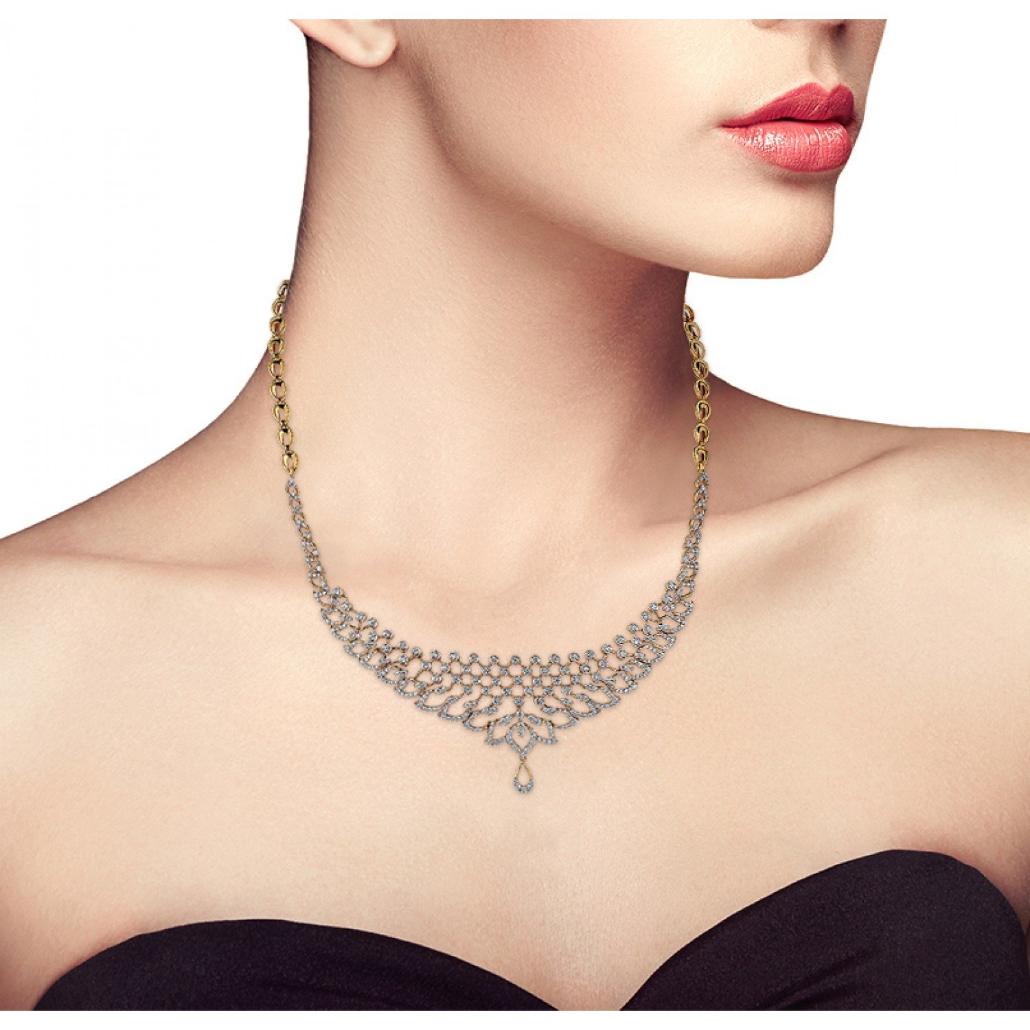 Beliza Diamond Necklace