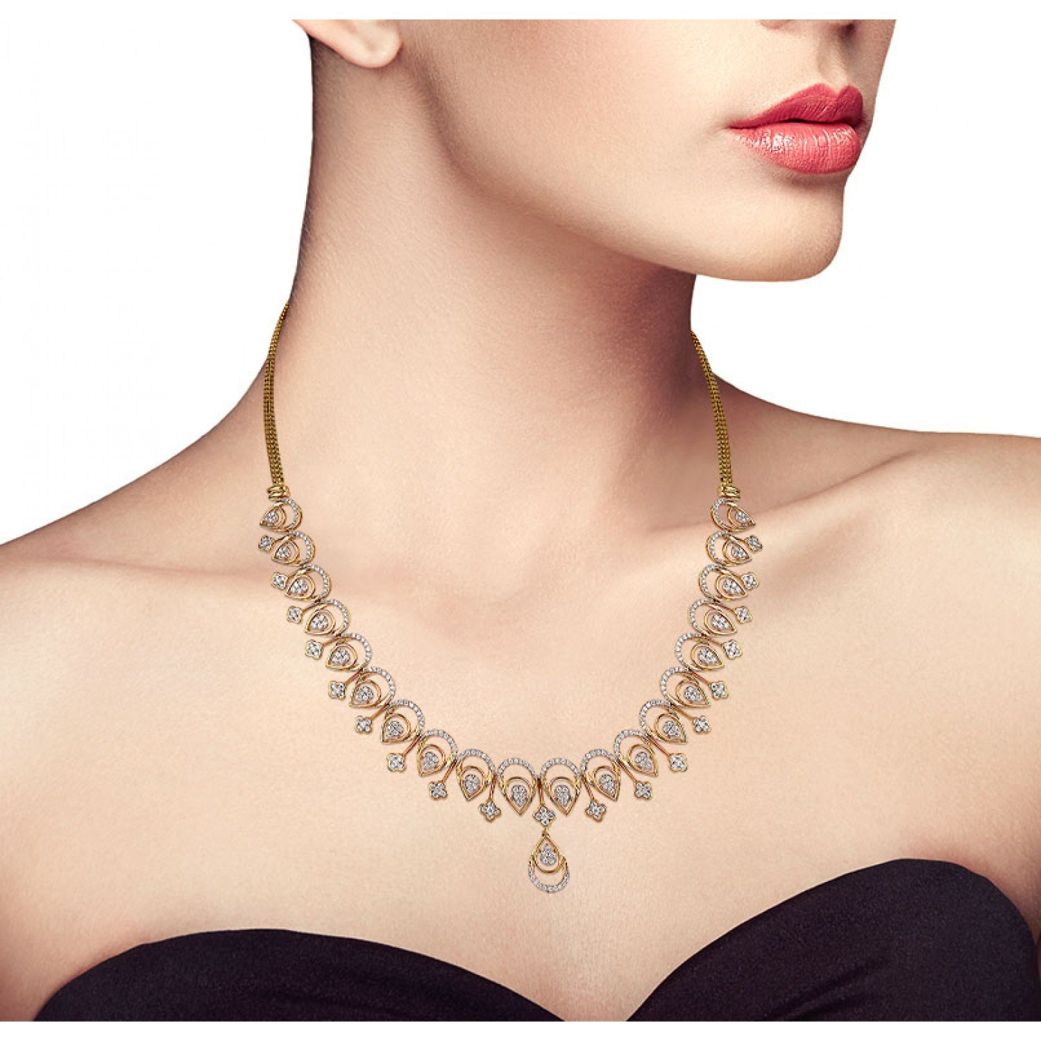 Enthrall Diamond Necklace