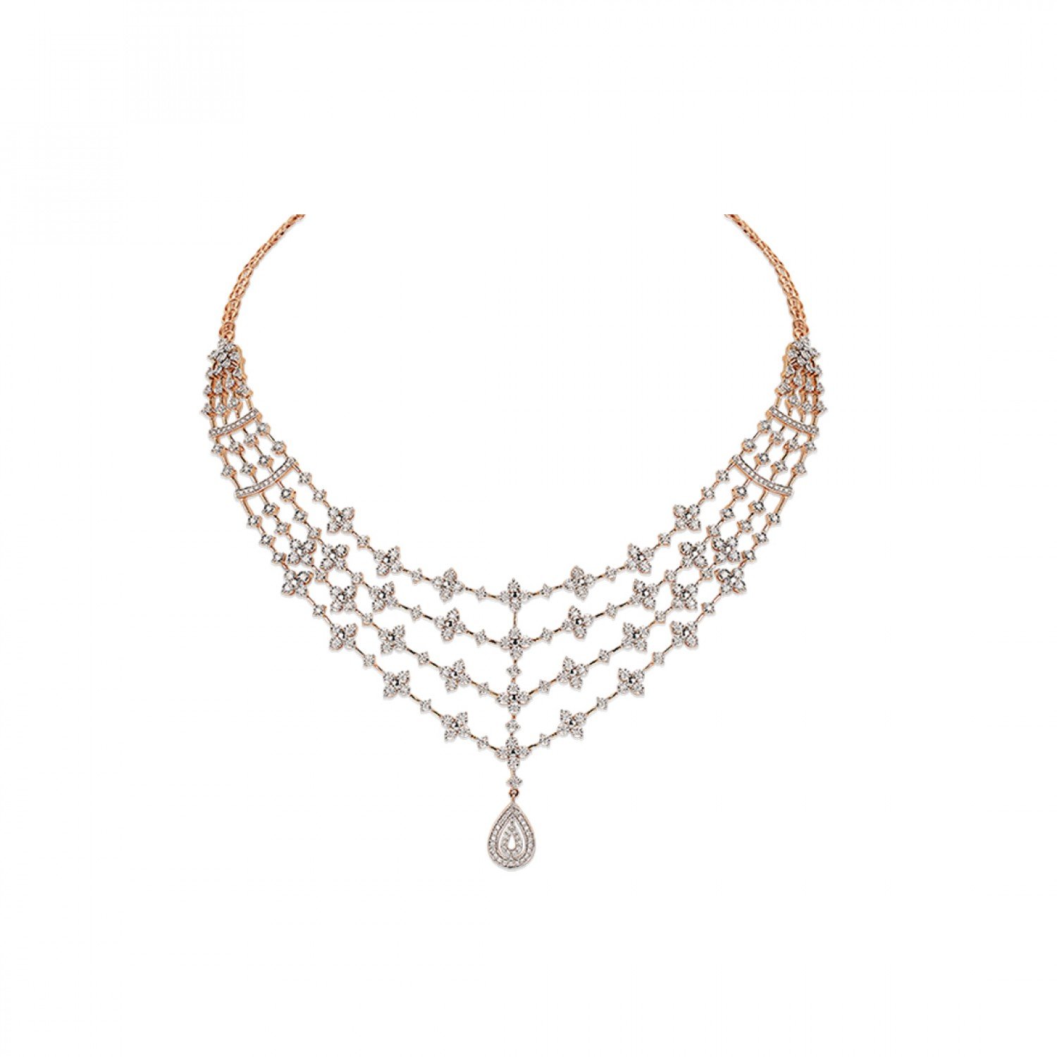 Recurlynx Diamond Necklace