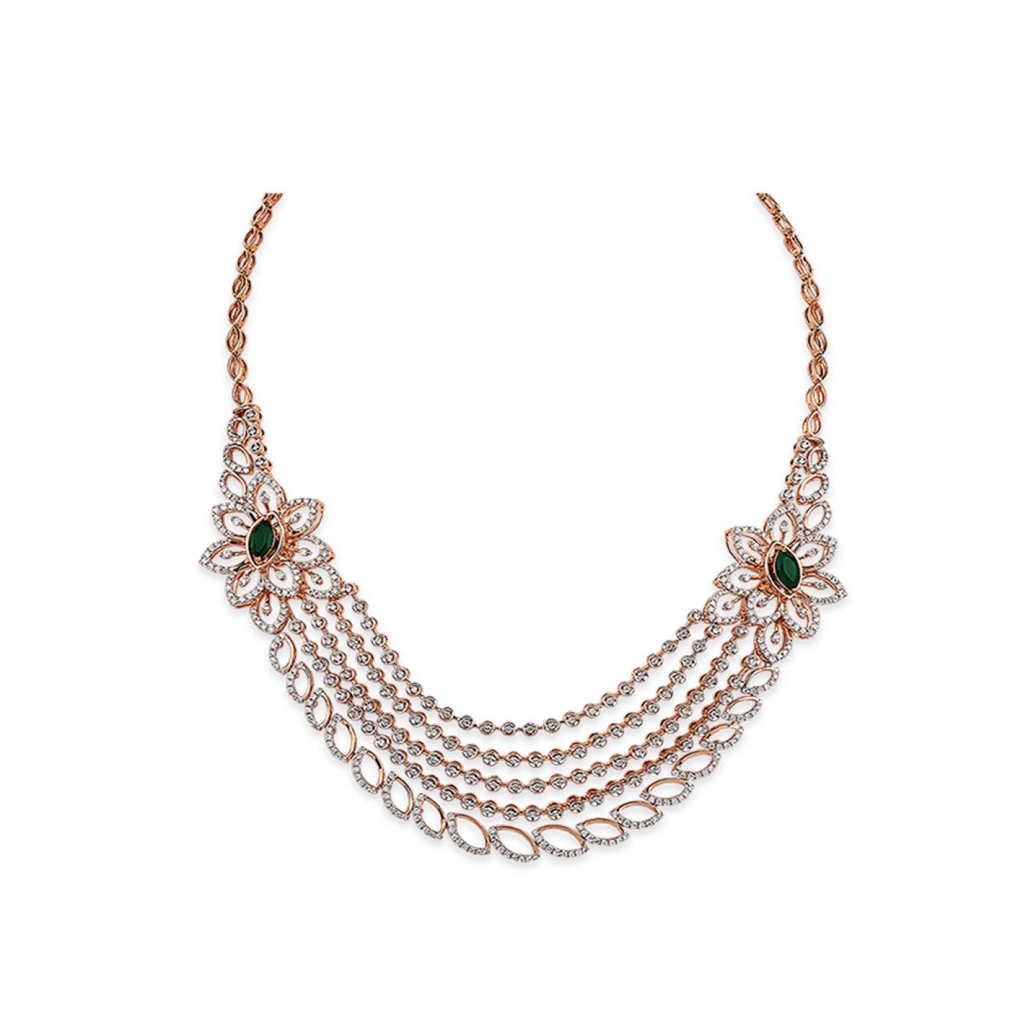 Ellipse Diamond Necklace Ellipse Diamond Necklace