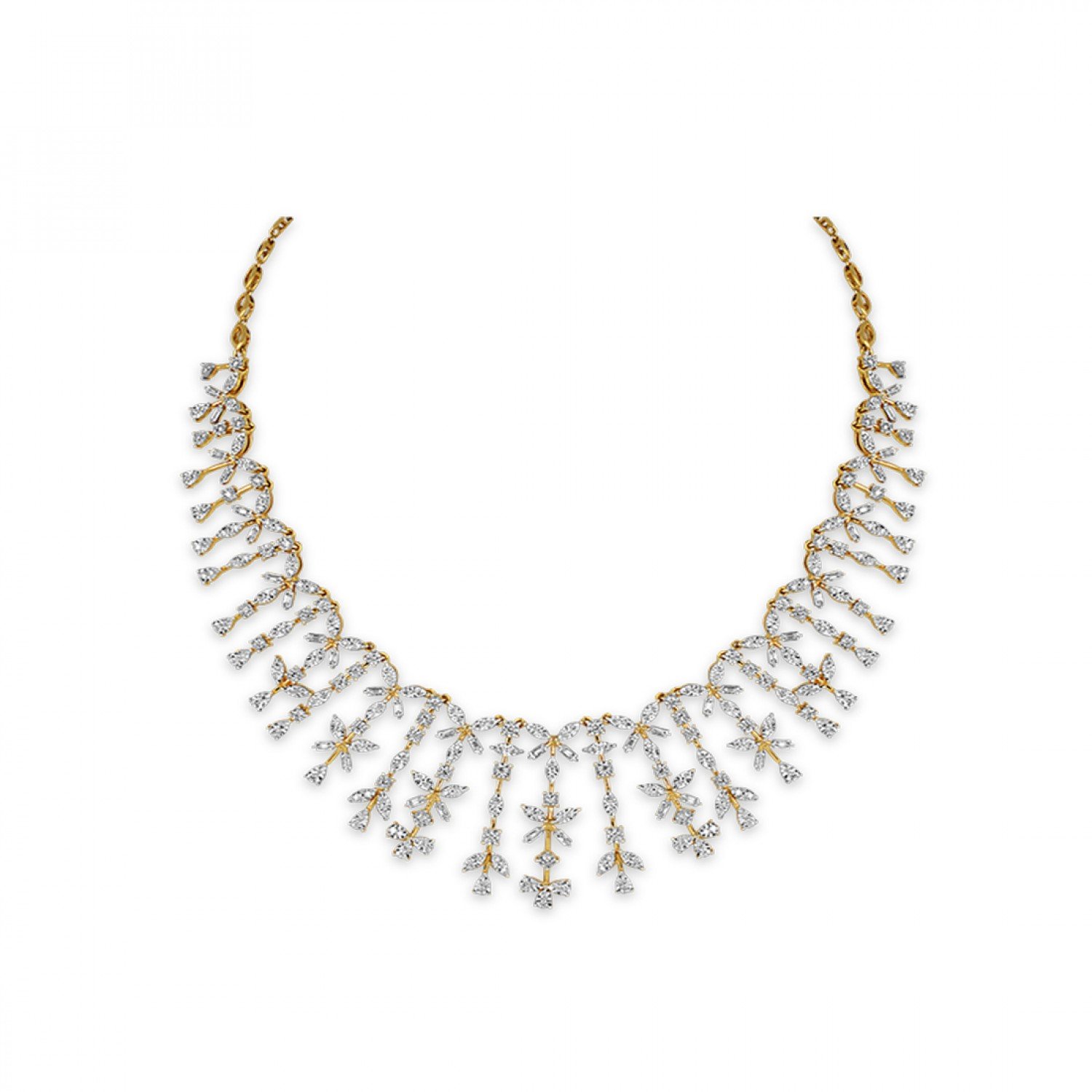 Nectarine Diamond Necklace