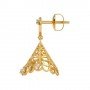 Meandering Creel Gold Jhumkas