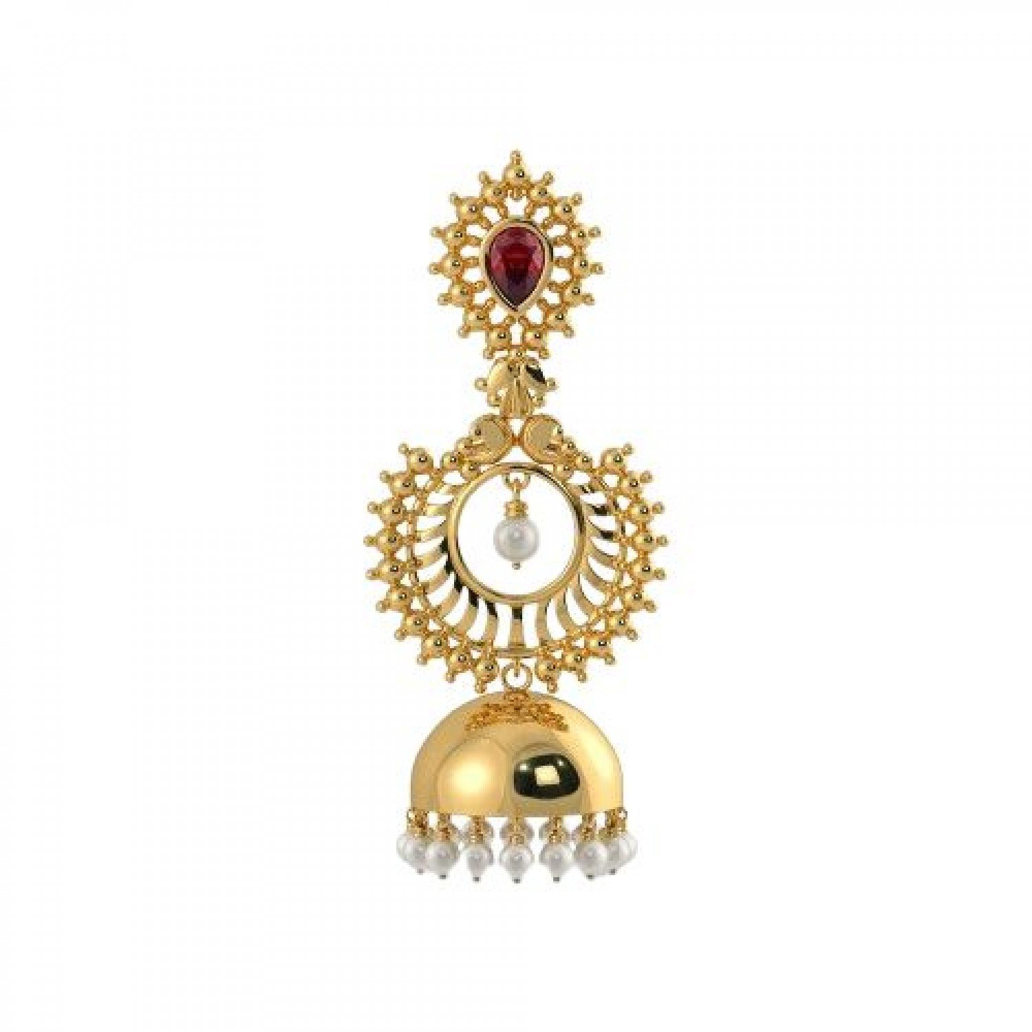 Amriel Cydney Gold Jhumkas