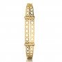Teardrop Lace Gold Bangles