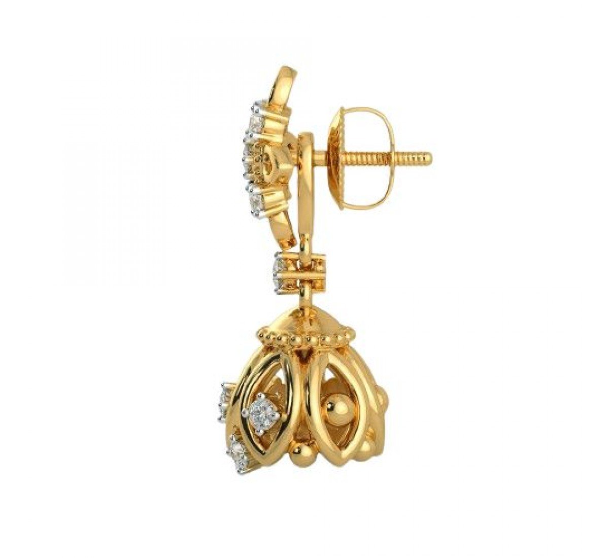 Citadel Aimy Diamond Jhumkas