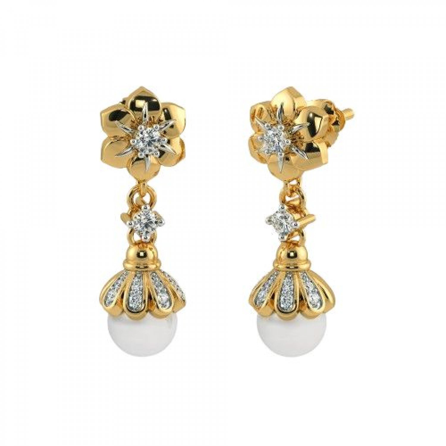 Shazia Diamond Jhumkas