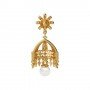 Treasure Mayura Diamond Jhumkas
