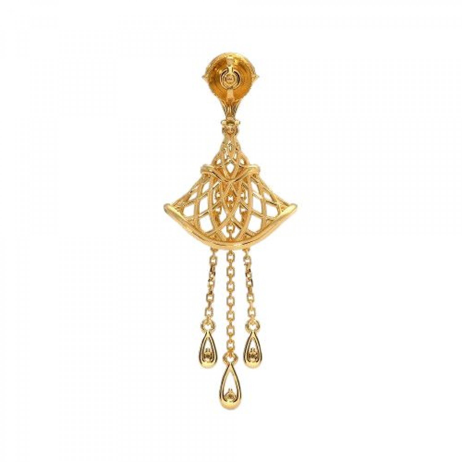 Aether Enfold Diamond Jhumkas