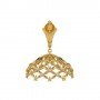 Aqua Zarmina Diamond Jhumkas