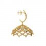 Aqua Zarmina Diamond Jhumkas