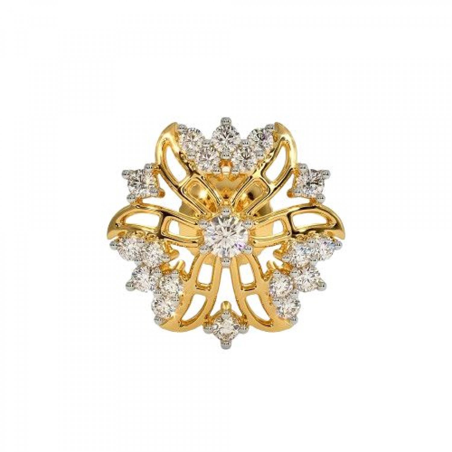 Cerulean Diamond Earrings