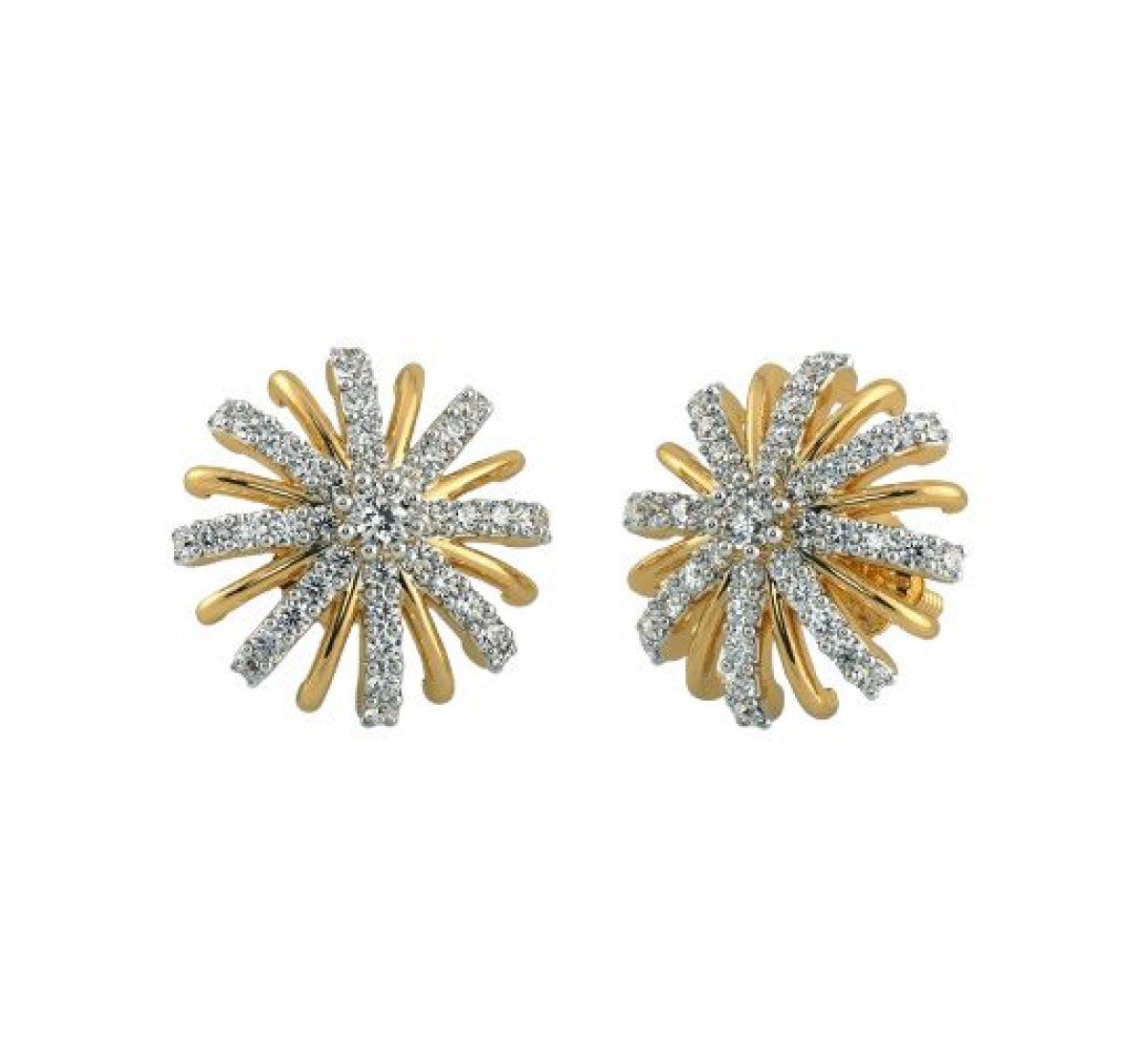 Refrain Diamond Earrings