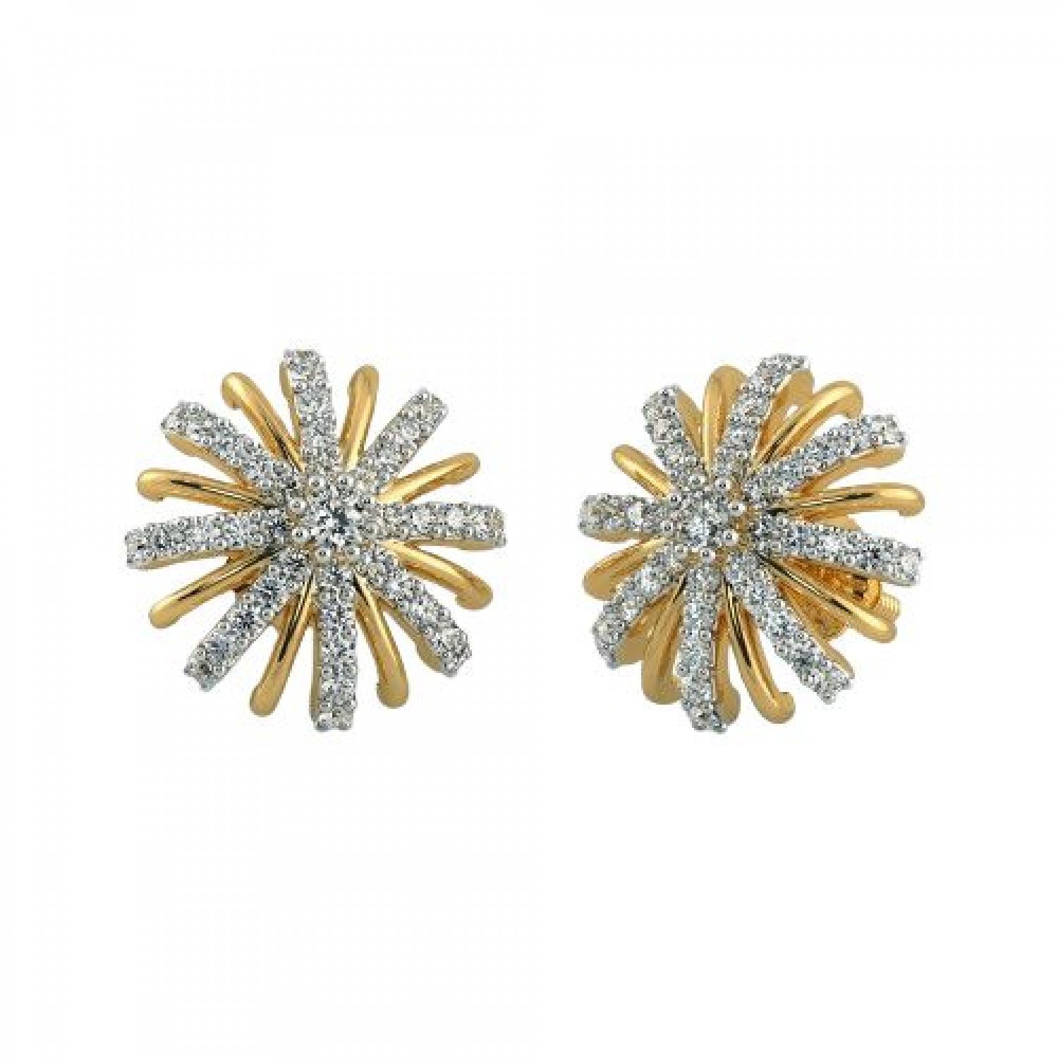 Refrain Diamond Earrings Refrain Diamond Earrings