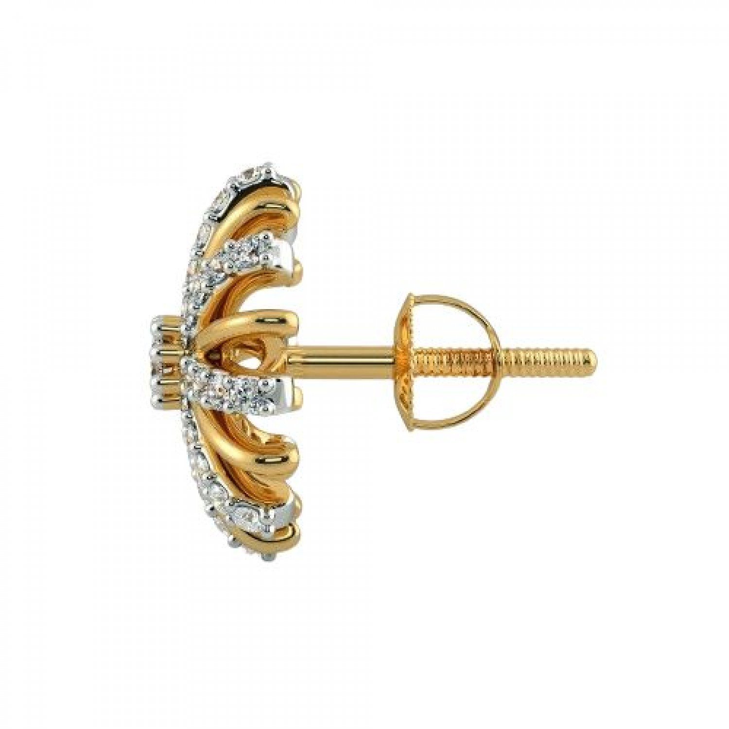 Refrain Diamond Earrings Refrain Diamond Earrings