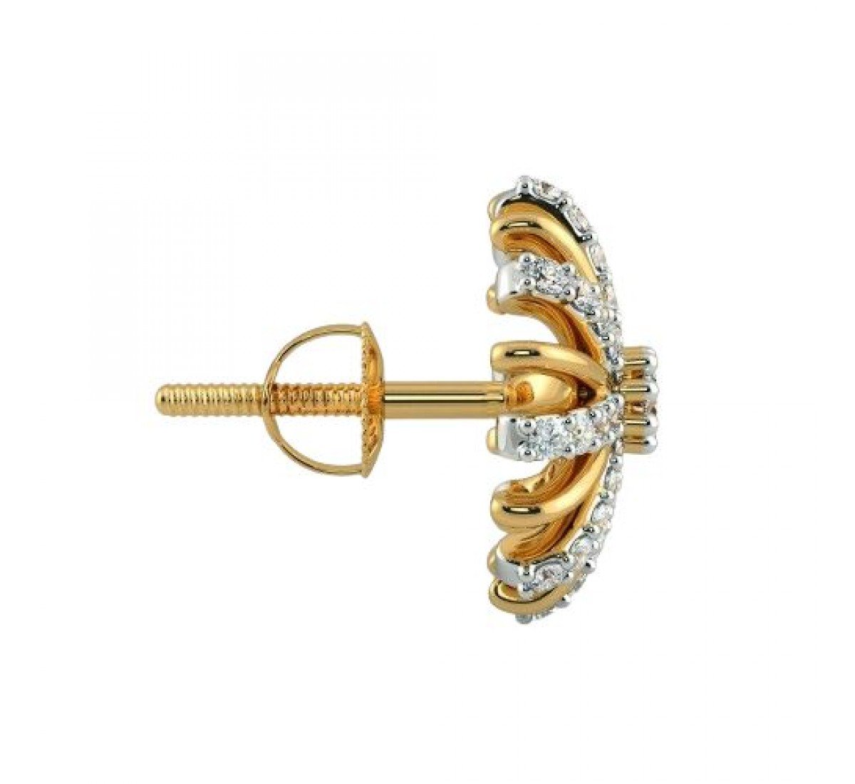 Refrain Diamond Earrings