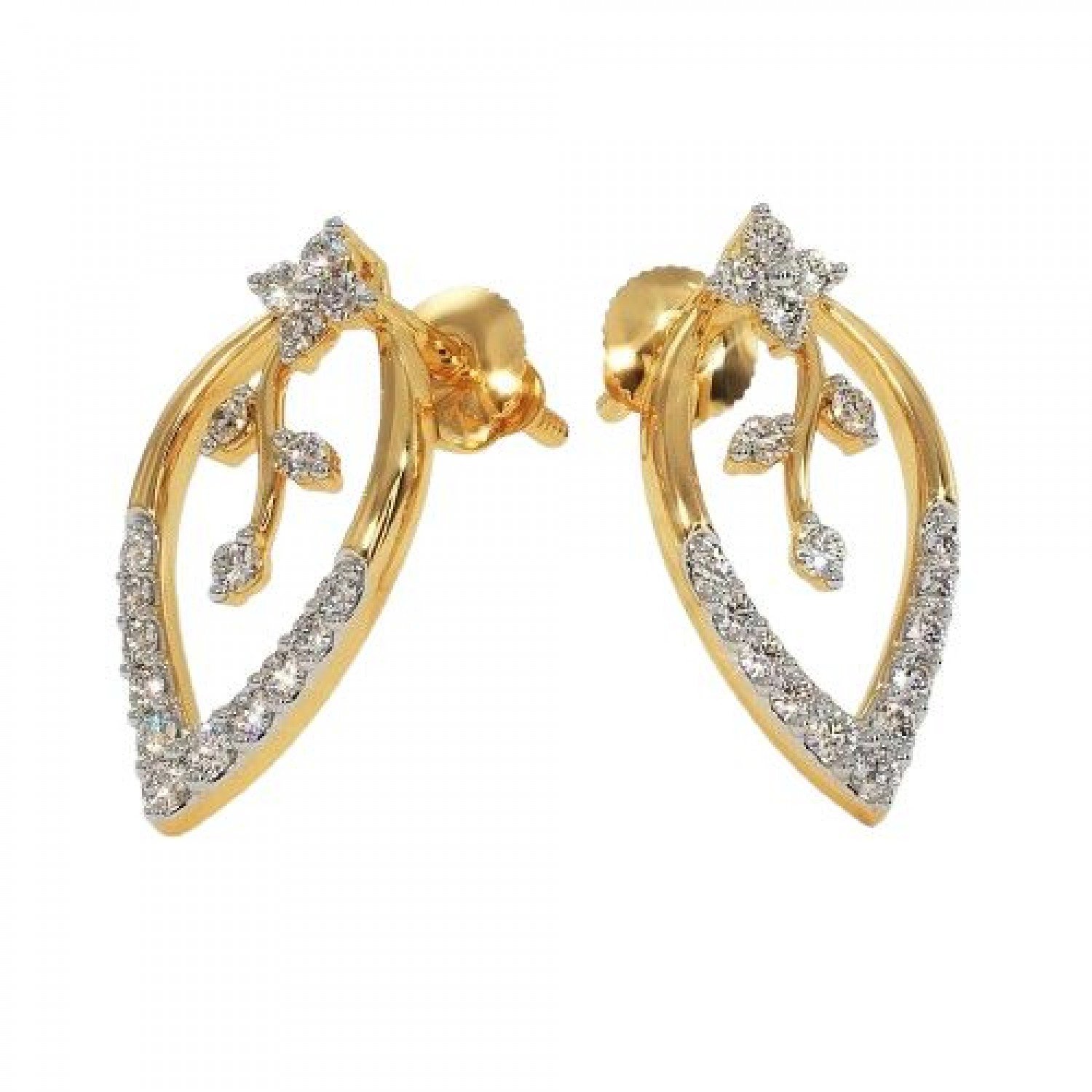 Efface Raindrop Diamond Earrings Efface Raindrop Diamond Earrings