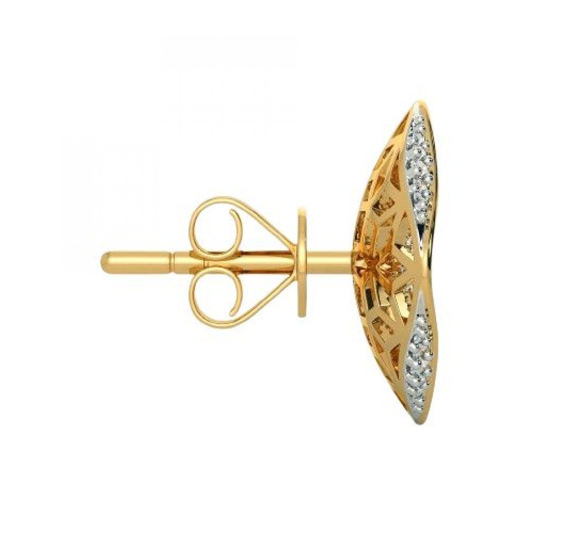 Laurel Drift Diamond Earrings