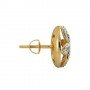 Crescent Diamond Earrings