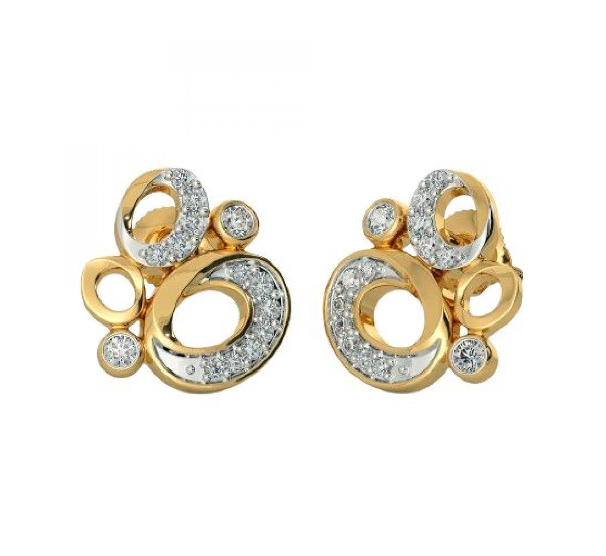 The Cobweb Diamond Earrings