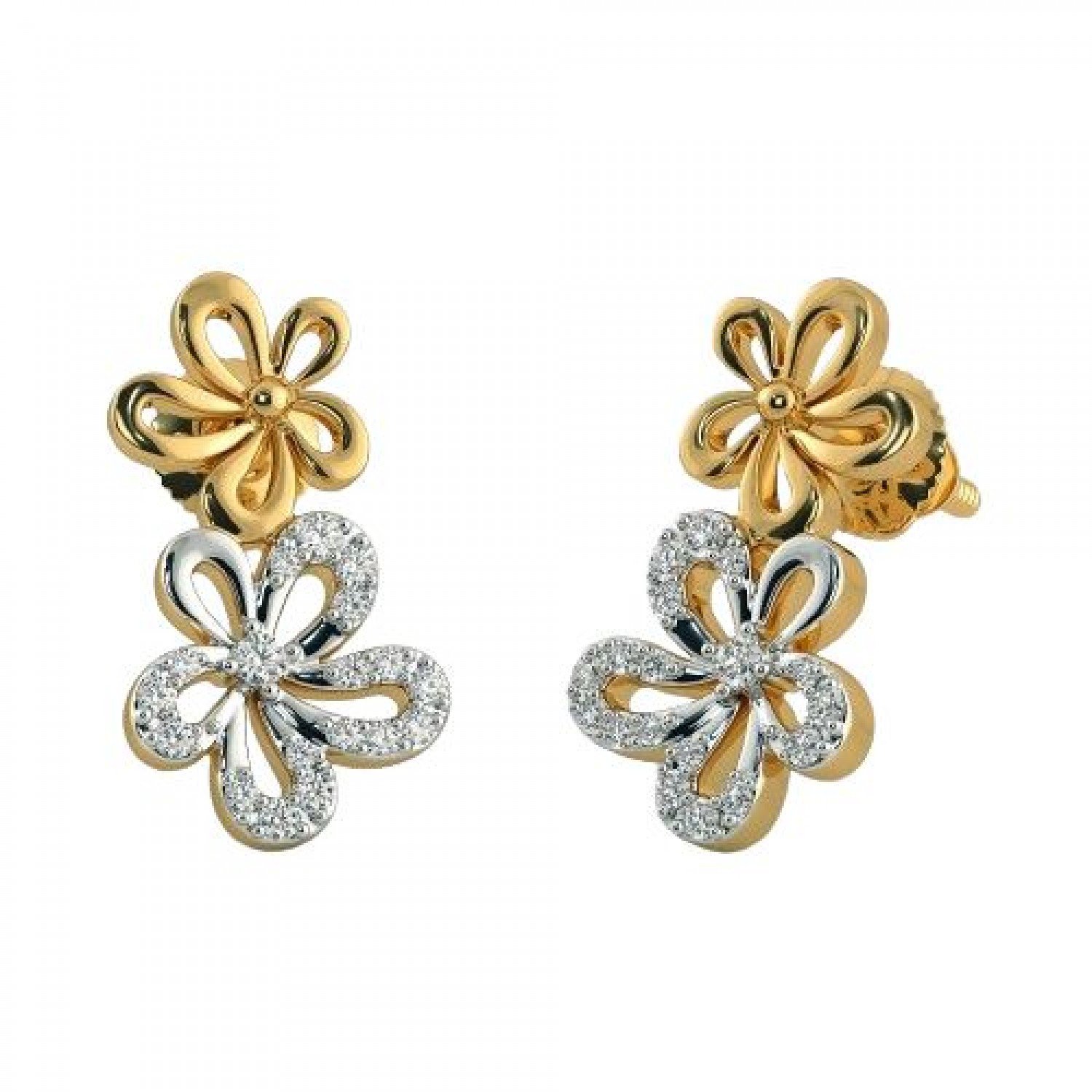 The Flare Diamond Earrings