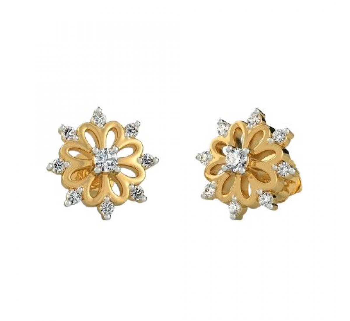 Amalgam Diamond Earrings