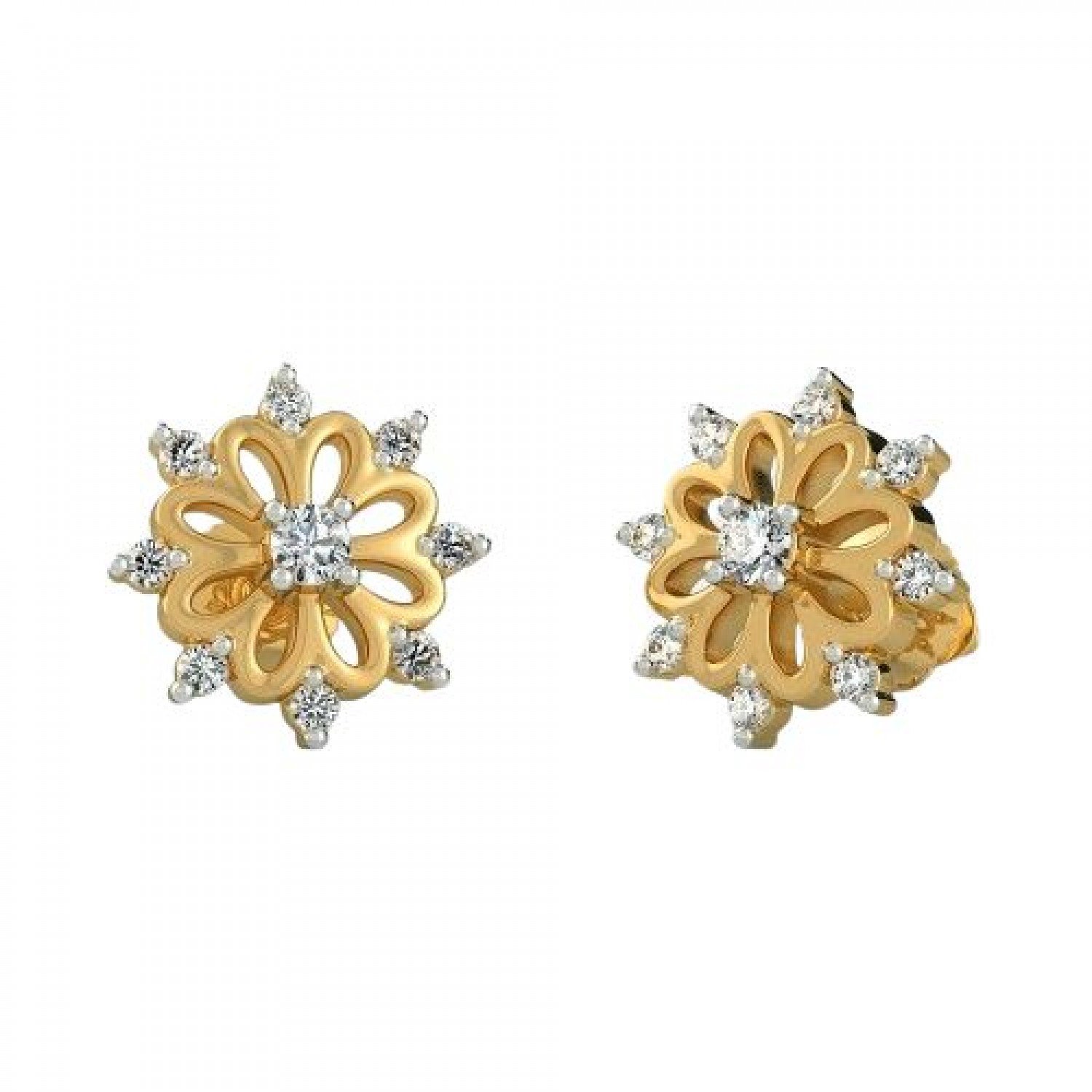 Amalgam Diamond Earrings