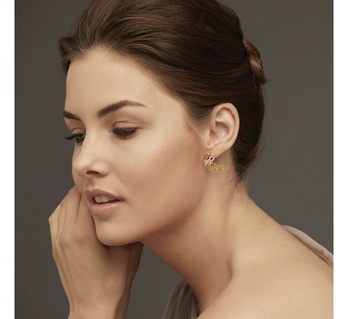 Efflorescent Diamond Earrings