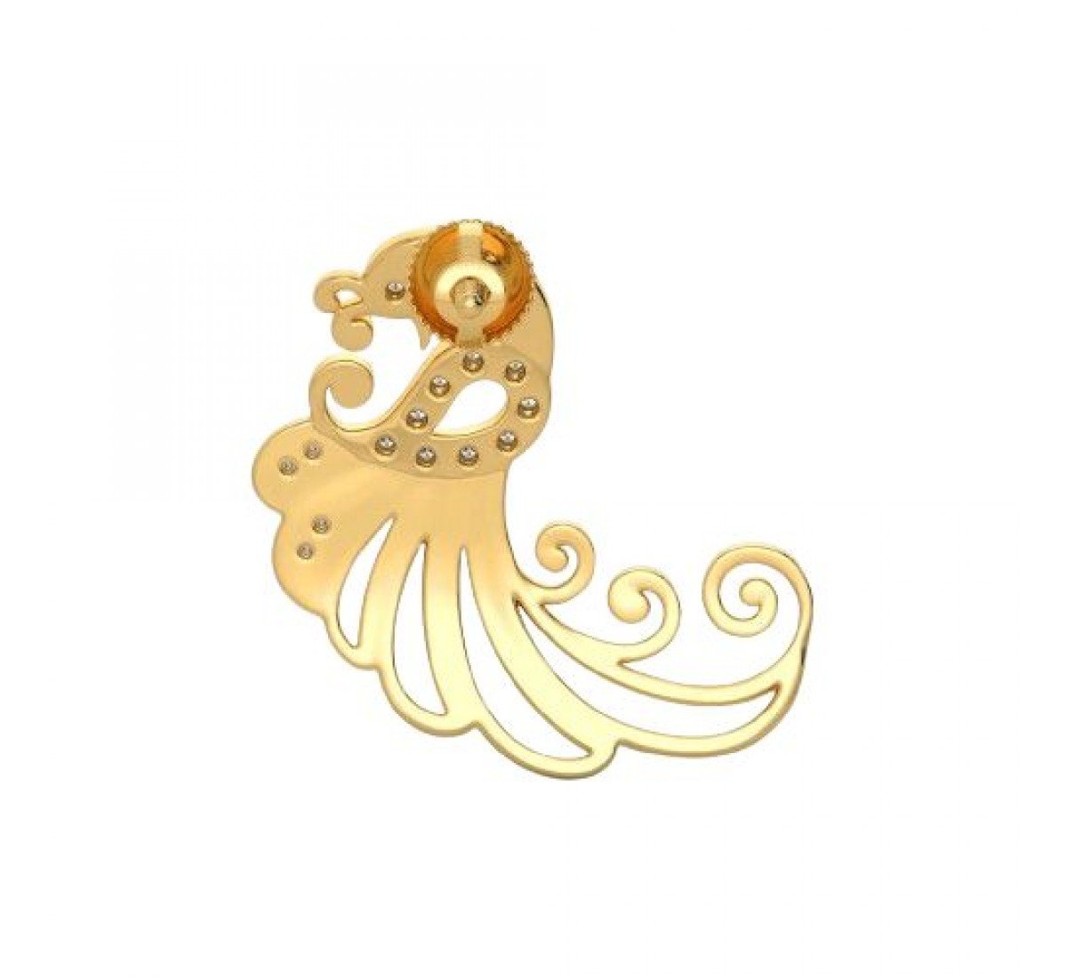 Efflorescent Diamond Earrings