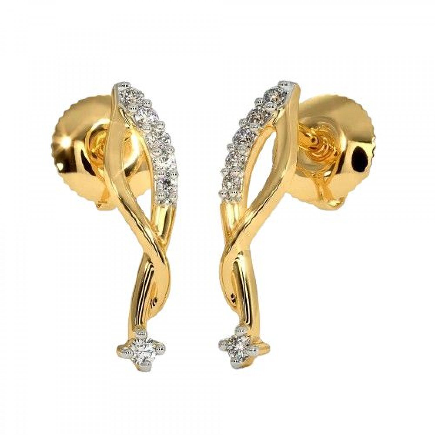 Trellis Diamond Earrings