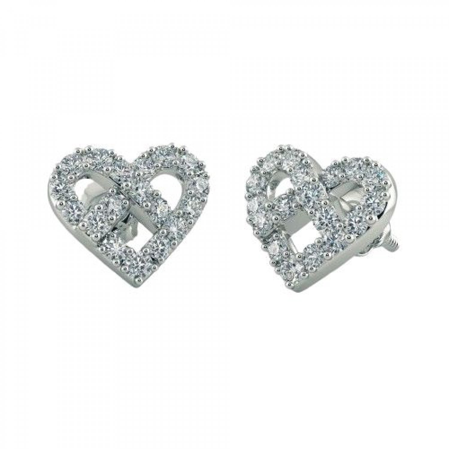 Cobalt Diamond Earrings