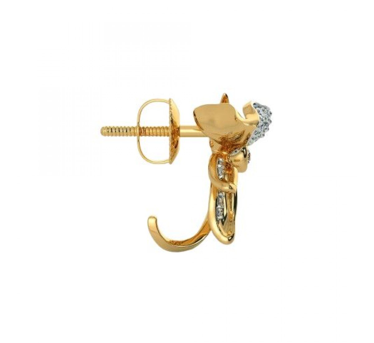 Lively Diamond Earrings