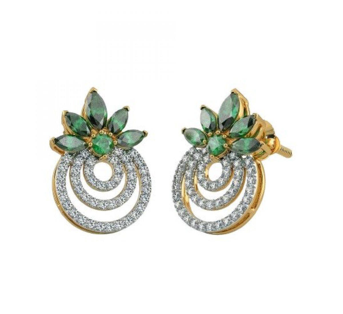 Fringe Diamond Earrings
