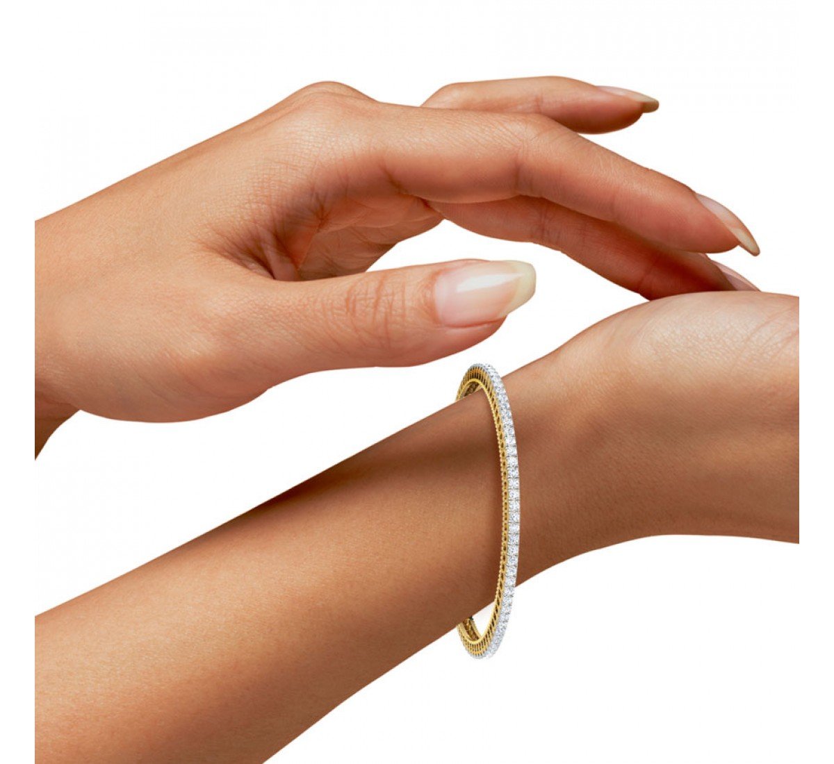 Timeless Adelaide Diamond Bangles