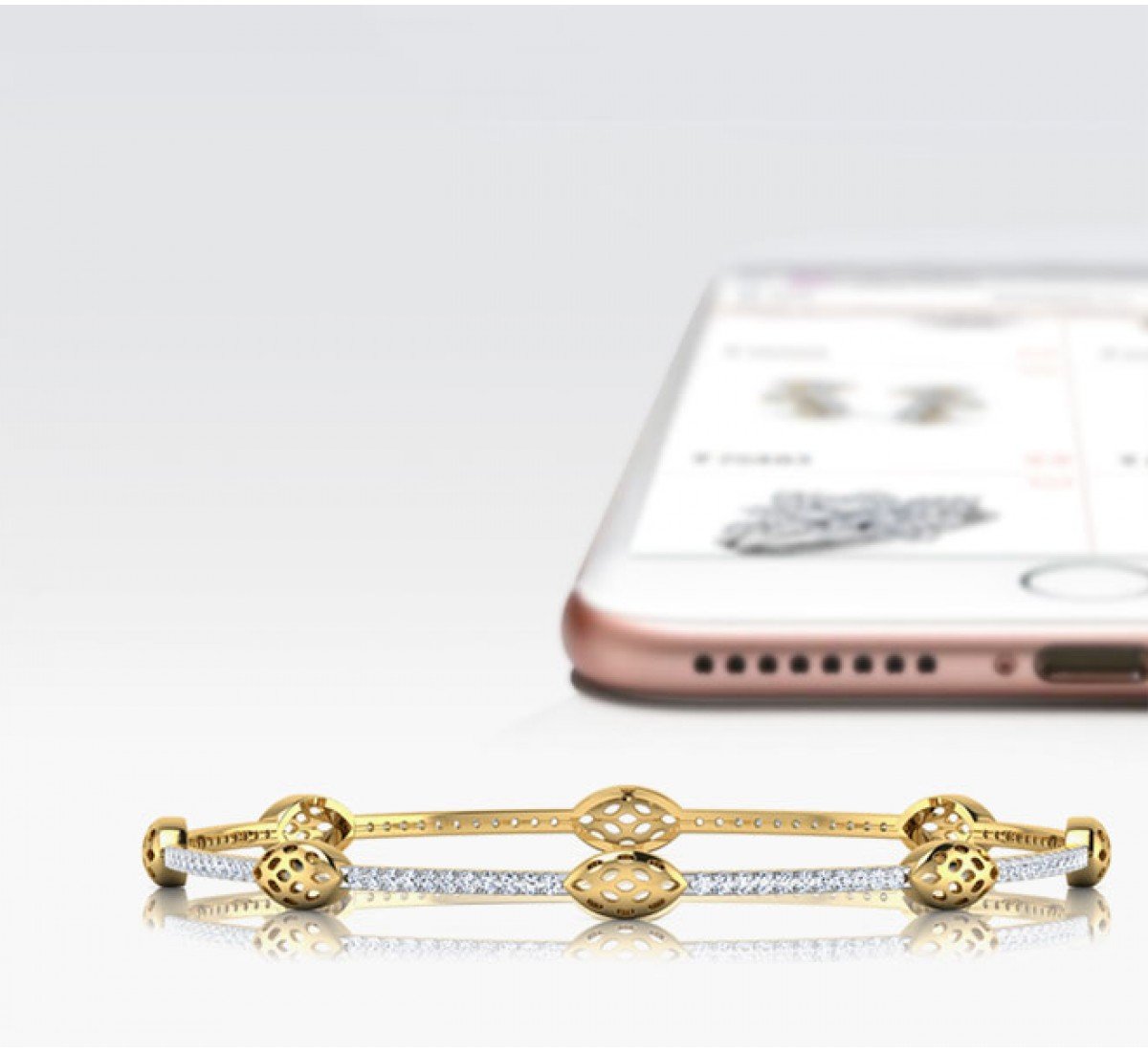 Aneek Vital Diamond Bangles