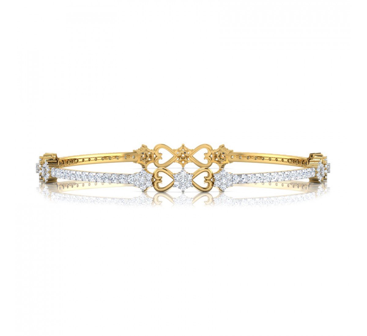 Elegant Journey Diamond Bangles
