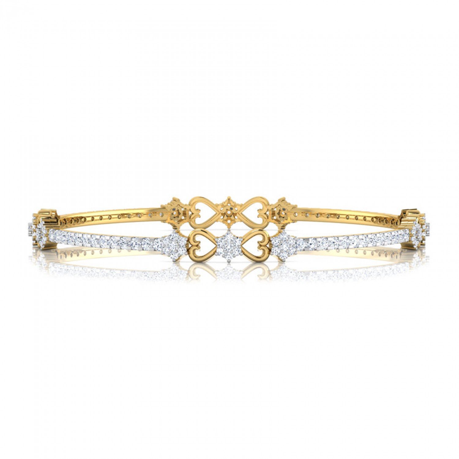 Elegant Journey Diamond Bangles Elegant Journey Diamond Bangles