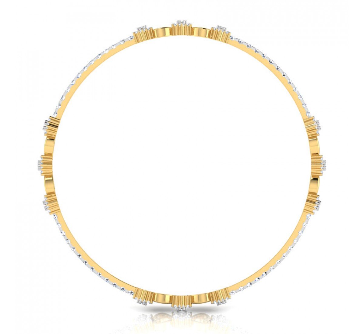 Elegant Journey Diamond Bangles