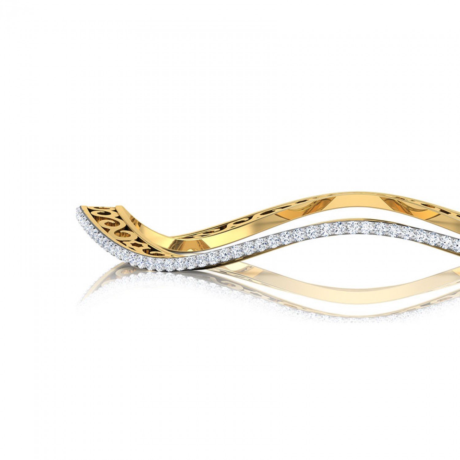 Artistic Diamond Bangles Artistic Diamond Bangles