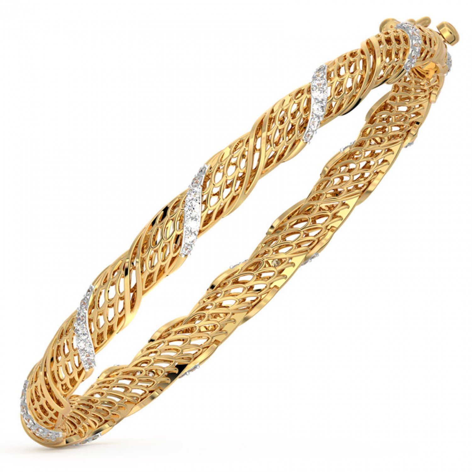Orthodox Anna Diamond Bangles Orthodox Anna Diamond Bangles