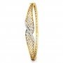 Entwined Lattice Diamond Bangles
