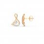 Plumeria Diamond Earrings