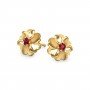 Enigma Gold Earrings