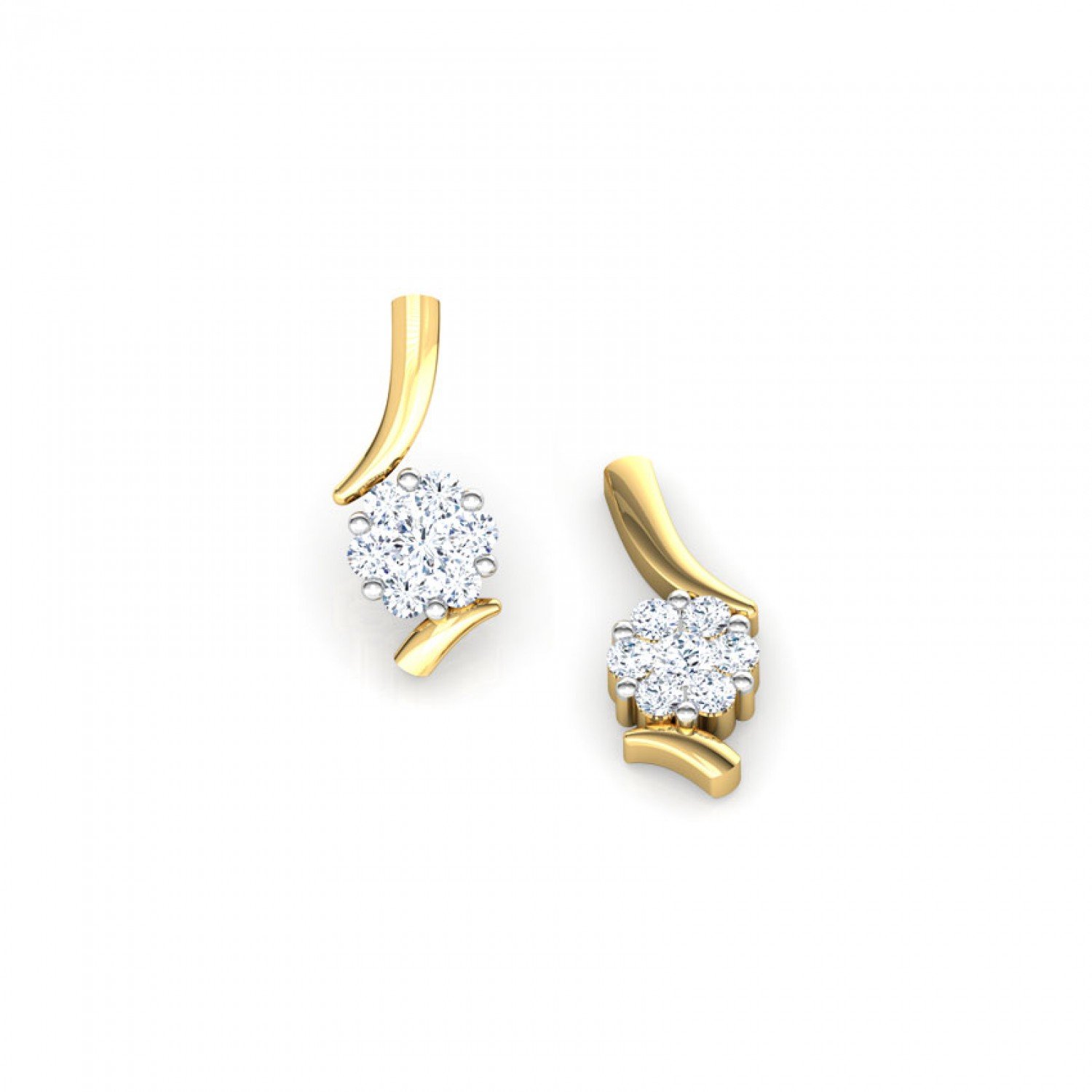Saffron Diamond Earrings Saffron Diamond Earrings