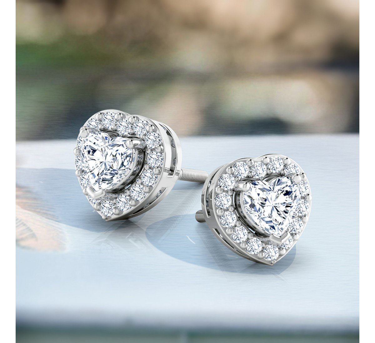 Alluvial Diamond Earrings