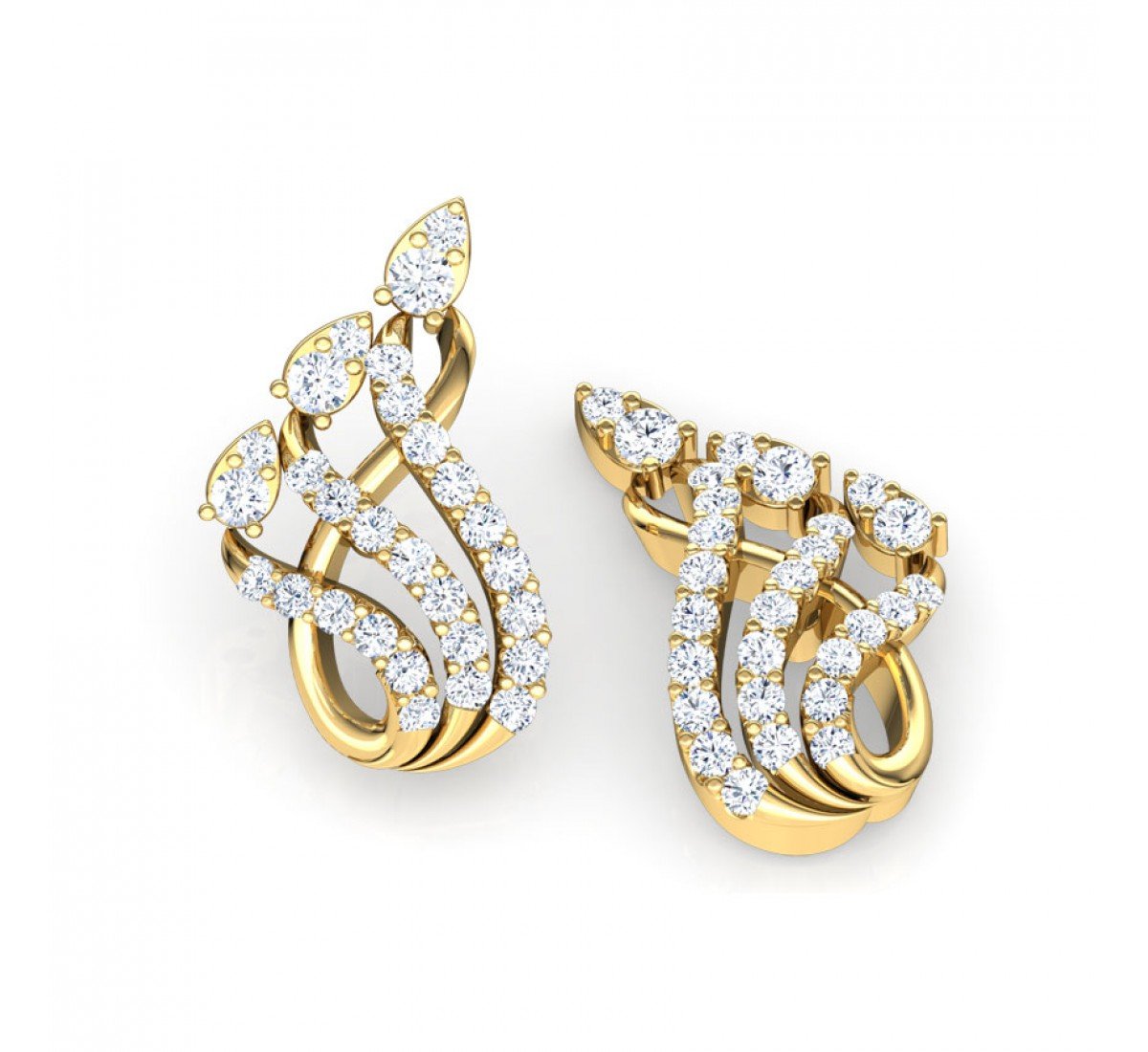 Yesteryear Diamond Earrings