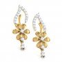 The Keystone Diamond Earrings