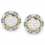 Darry Ginkgo Daimond Earrings