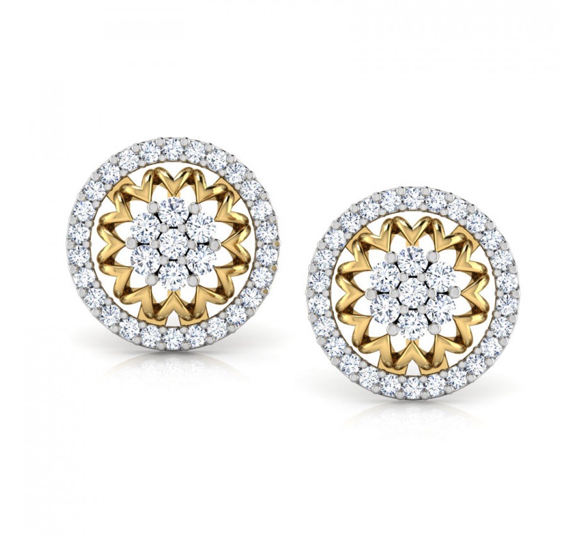 Absinthe Daimond Earrings